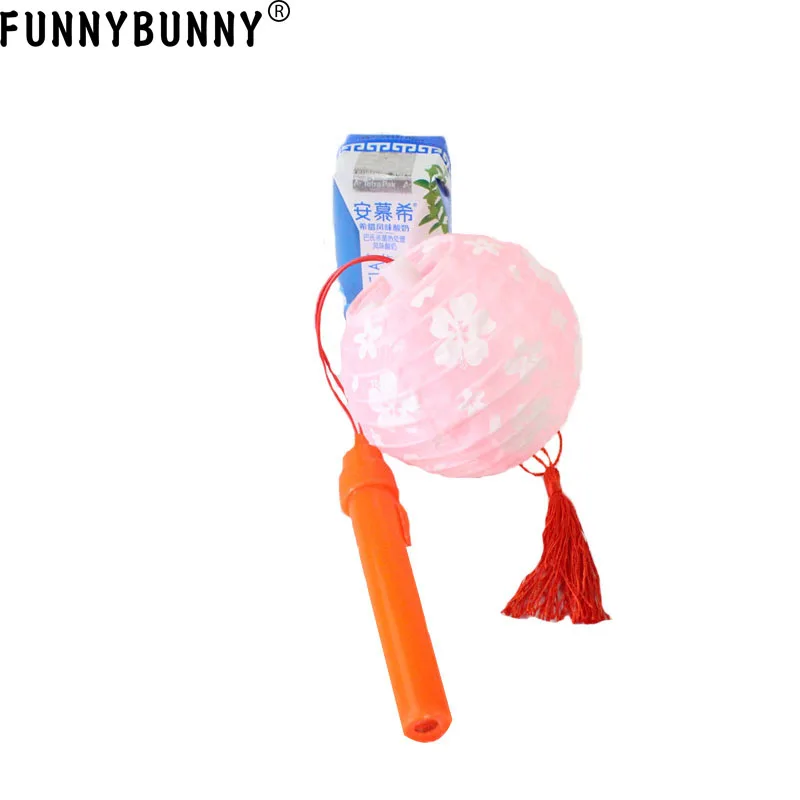 FUNNYBUNNY детские светящиеся портативные фонарики маленькие подарки ручной Вишневый цветок мини-светильники