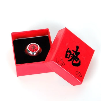 

New anime ring accessories cosplay accessories fire shadow props NARUTO Naruto ring boxed unisex