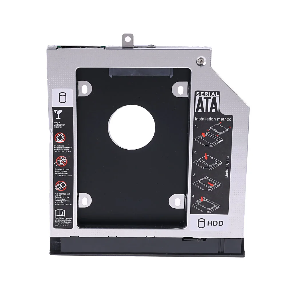 New 2nd SSD HHD Hard Drive Caddy Tray Bracket for Lenovo Ideapad 320 320C 520 330 330-14/15/17 Au08 19