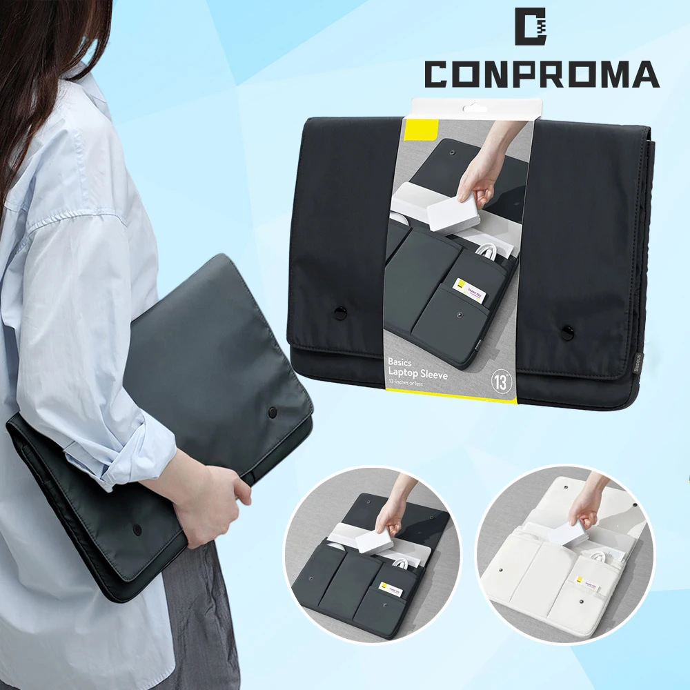 Laptop Inner Bag Multiple Compartments Portable Waterproof Case