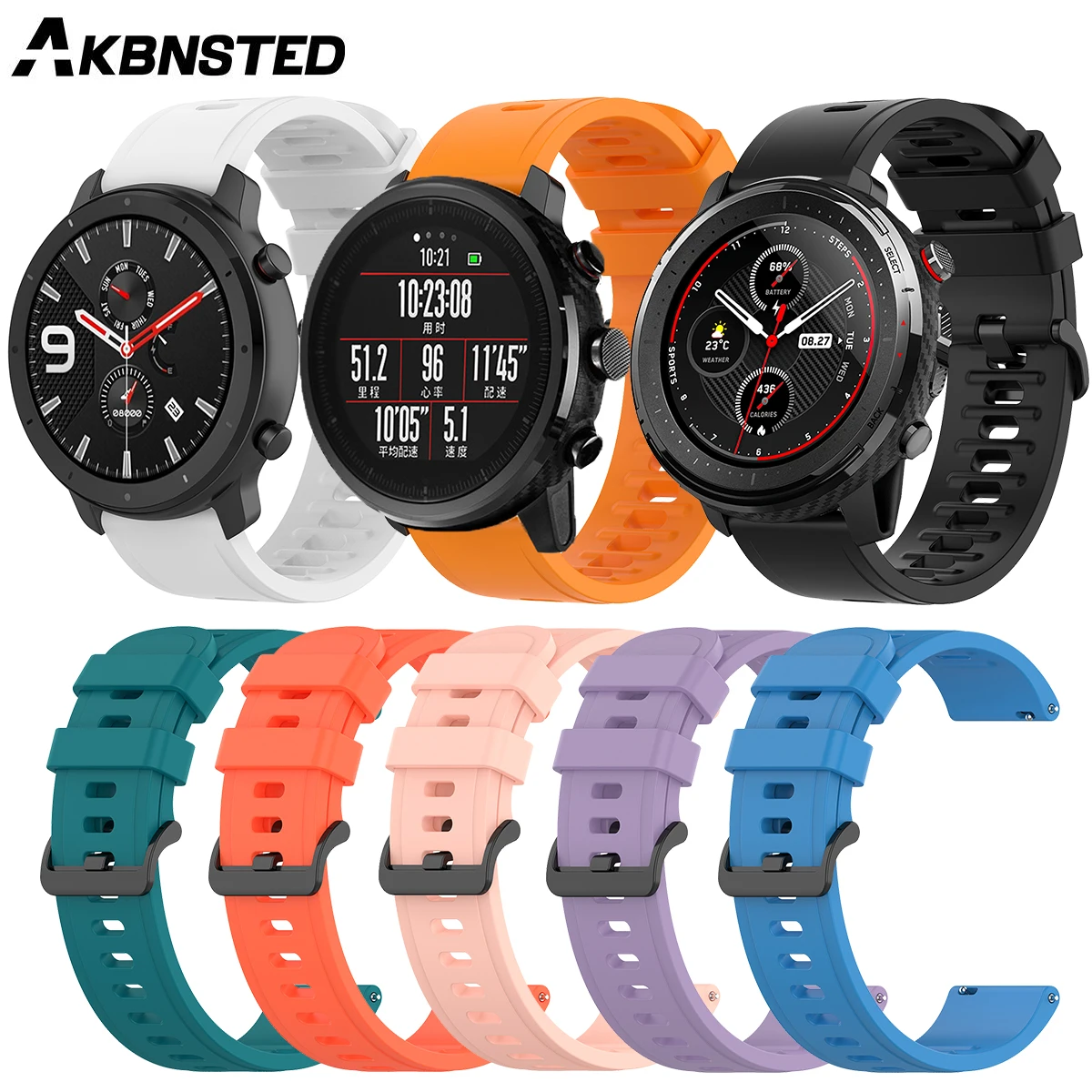 amazfit stratos 22mm