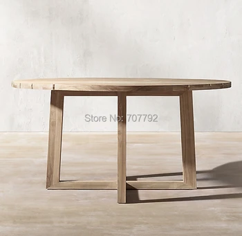 

Simple design garden furniture weather teak round table