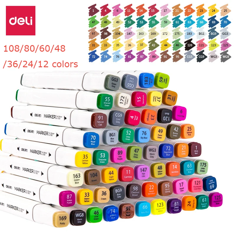 YARIX 82 Colouring Pens For Adults,Dual Tip Pens,Felt Tip - View #5