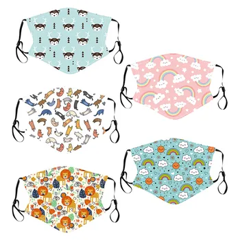 

skin care mask for face mascarilla 5pcs Kids Children Cotton Mouth Masks Protection Face Masks Reusable mascara facial