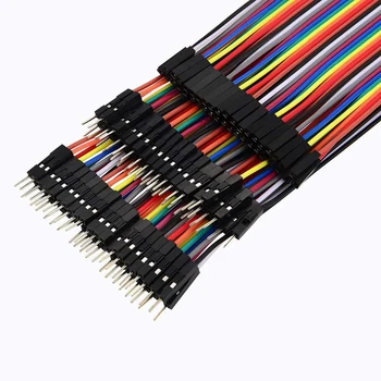 

40PIN 10CM Dupont Line Male to Male + Female and Female to Female Jumper Dupont Wire Cable For Arduino DIY KIT