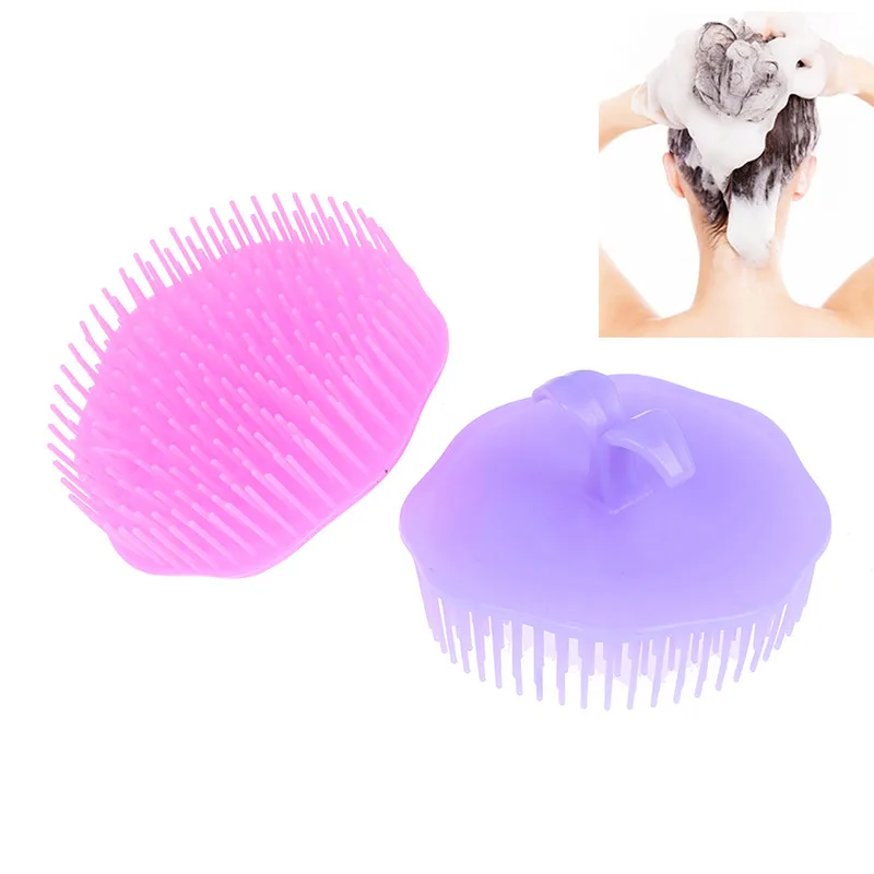 Plastic Scalp Massage Brush Hair Washing Scalp Cleanse Comb Deep Care Massage Brush Scalp Massager Head Hair Care