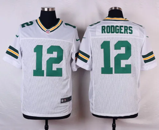 Синий Stitiched, Новые поступления, Green Bay Aaron Rodger Clay Matthews Джерси - Цвет: Синий