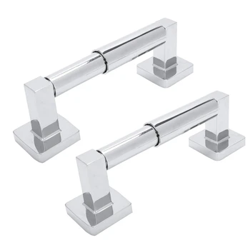 

2 Pack Wall Mount Toilet Paper Holder Stainless Steel Bathroom Kitchen Roll Paper Rack Tissue Paper Accessories Rack