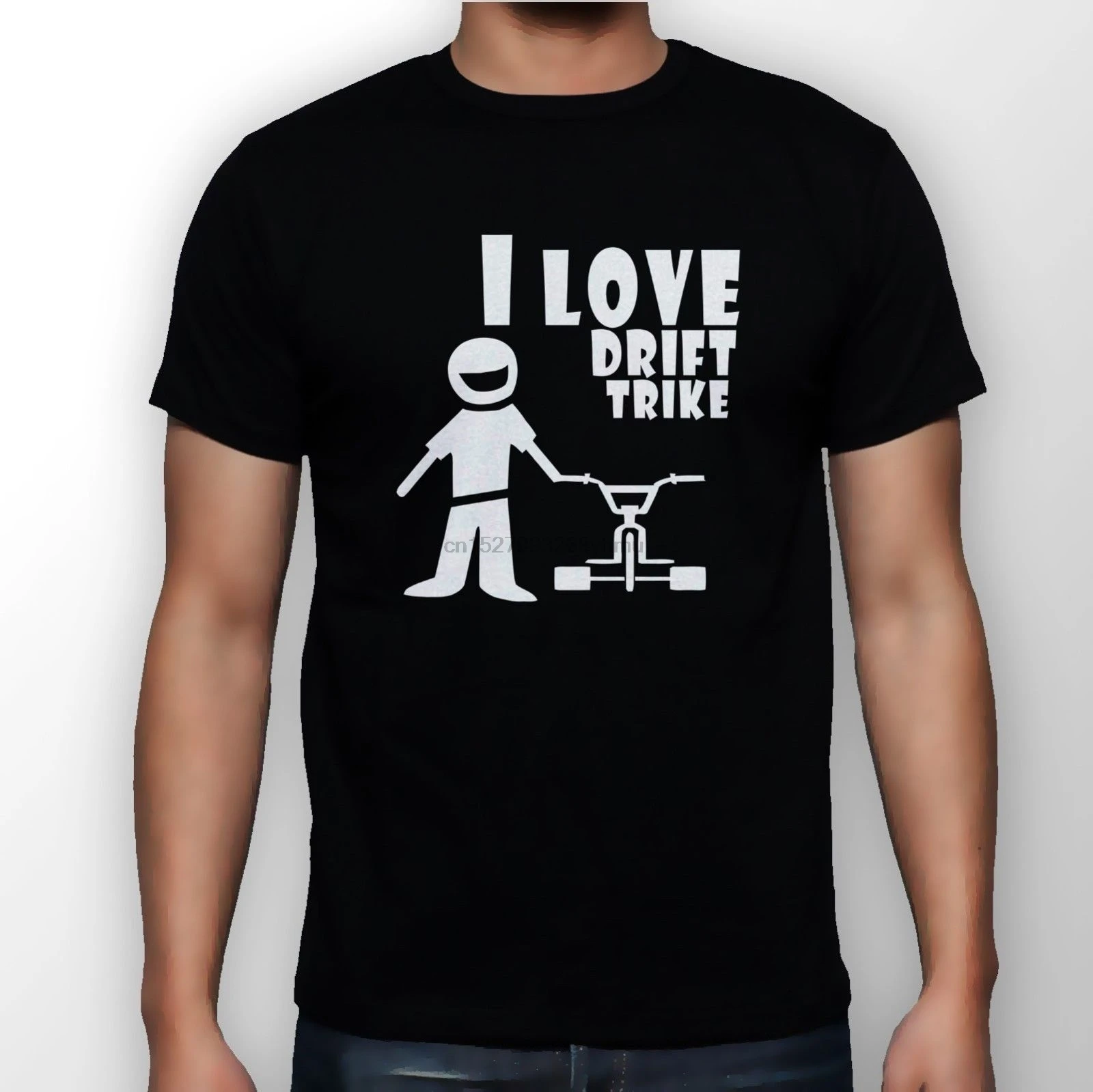 Best New I Love Drift Trike Men Black T Shirt | Мужская одежда