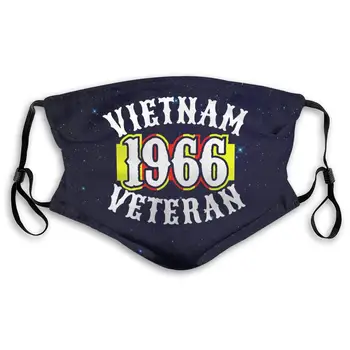 

1966 Veterans Active Carbon Filter Mask with PM2.5 Filters 5 Layers of Protection for Unisex