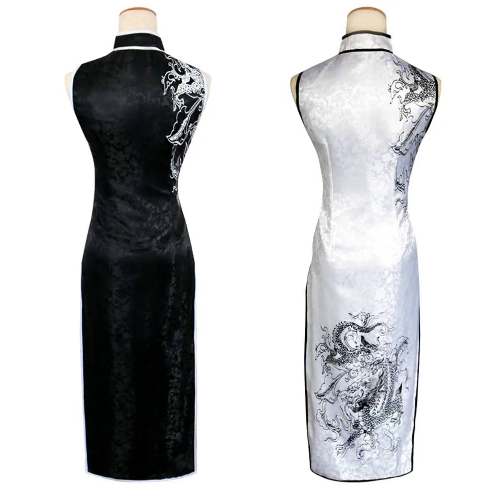 Сора Касугано Косплей Cheongsam Yosuga Нет Косплей Сора одежда белый или черный женское сексуальное платье Хэллоуин Косплей Костюм
