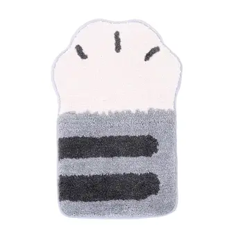 

1pc Doormat Lovely Cartoon Household Non-skid Water Absorbent Carpet Entrance Rug Floor Mat for Bathroom Bedroom Living Room