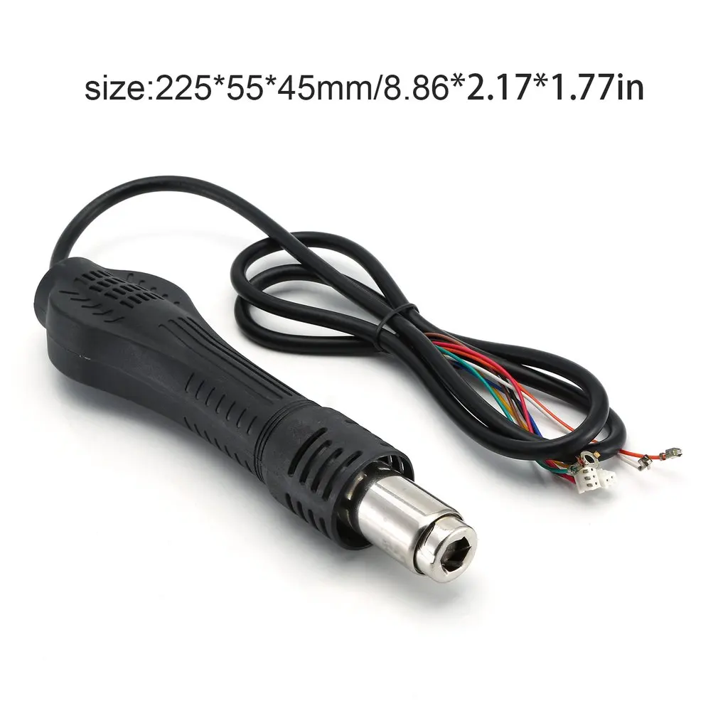 Тепловая пушка фен ручка для 858 858D 8858 8586 878 Diy сварочная паяльная станция инструмент для распайки