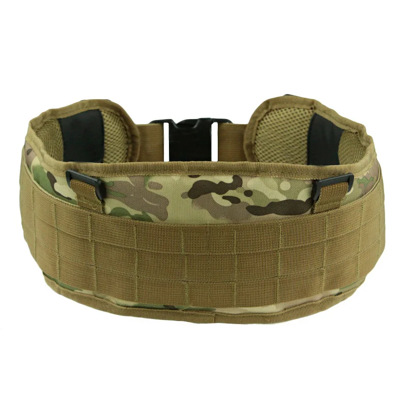 Outdoor moller belt Equipment Military Airsoft Adjustable Tactical Padded Molle Waist Belt Combat Army Battle Belt Cummerbunds