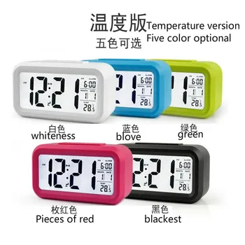 

Smart Clock Temperature Smart Luminous Mute Student Lazy Creative LED Digital Alarm Clock Gift Kids Alarm Clock Digital Clock
