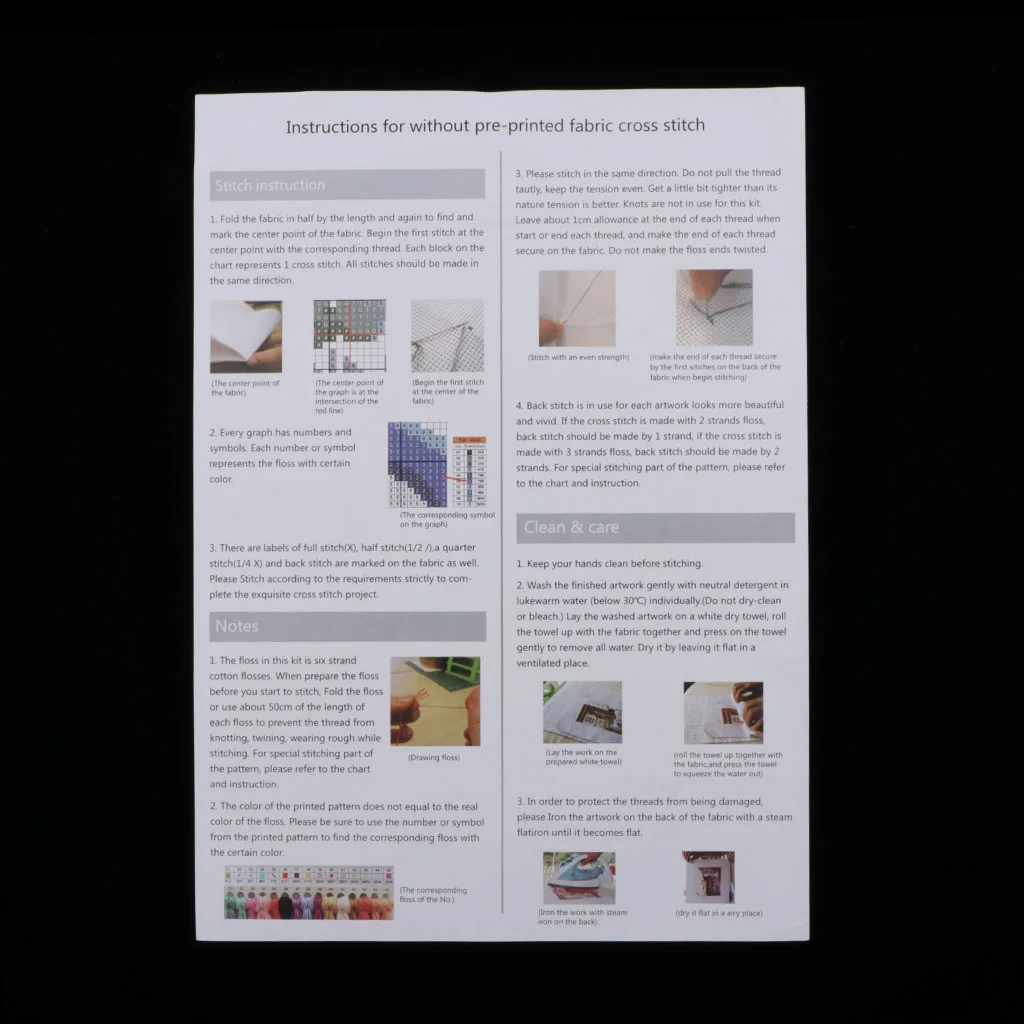 Stamped Cross Stitch Kits DIY 11 14 Count for Home Decor Crafts Gift Little Rat