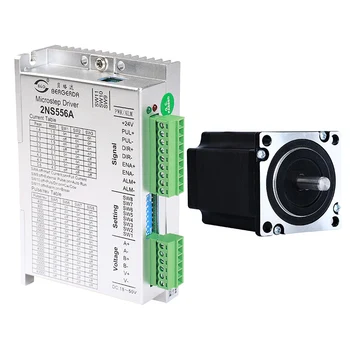 

57mm 60mm Stepper driver 2NS556C Or 2NS556A with stepper motor 60BG56 hold torque 1.5Nm with motor length 56mm for 3D printer