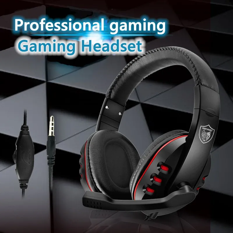 2020 new PLAYERUNKNOWNS BATTLEGROUNDS game headset headset wired headset mobile phone PS4 computer universal With microphone