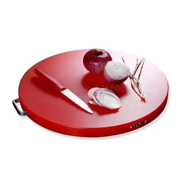 

Kitchen pe chopping board round plastic cutting board thickened aseptic cutting board chopping meat chopping board