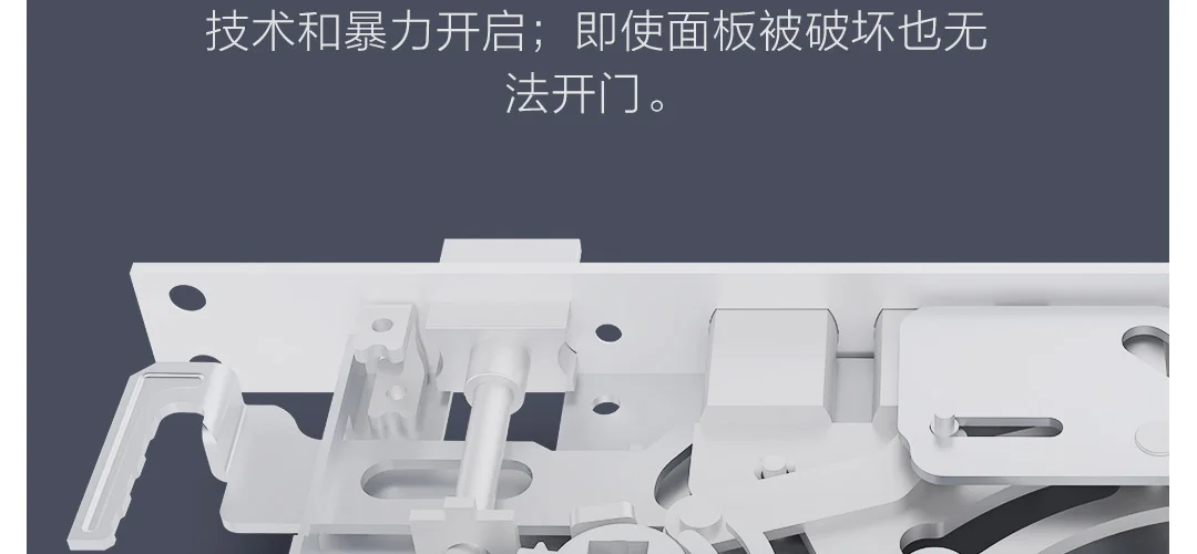 Xiao mi jia умный дверной замок Молодежный умный замок Пароль отпечатка пальца Bluetooth разблокировка обнаружения сигнализации работы mi Home управление приложением