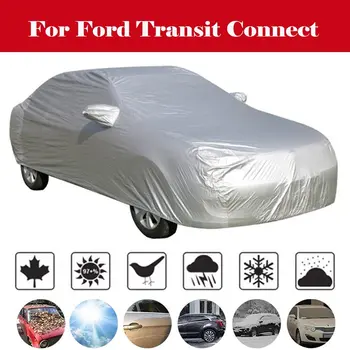 

Car cover tent waterproof snowproof all weather in winter snow rain Awning for car hatchback sedan suv For Ford Transit Connect
