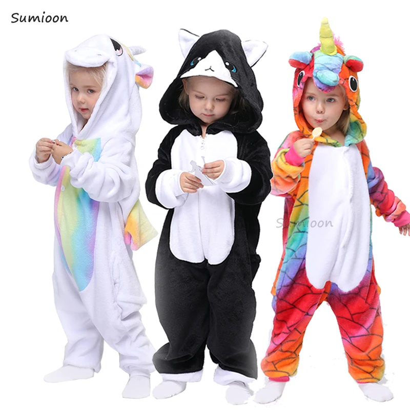 Kigurumi Pajamas Unicorn For Children Baby Girls Pyjamas Boys Sleepwear Animal Lion Deer Licorne Onesie Kids Costume Jumpsuit Kigurumi Pajamas Unicorn For Children Baby Girls Pyjamas Boys Sleepwear Animal Lion Deer Licorne Onesie Kids Costume Jumpsuit