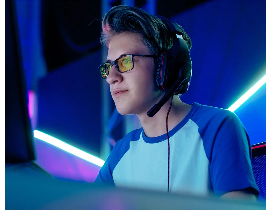 Xiaomi youpin TS E-sports анти-синие очки высокого качества TR90 рама легкий ПК объектив текстура резиновые ножки