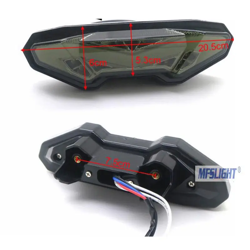 Светодиодный задний стоп-сигнал для мотоцикла для YAMAHA MT09 900/GT MT10 FZ09- MT-10 FZ10