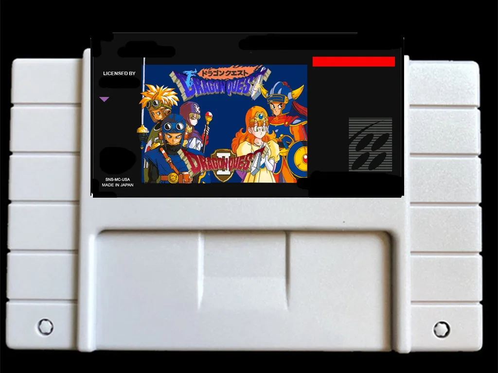 Dragon Quest 1&amp2 USA- NTSC version 46 pins Video games card for Retro Console ! | Электроника