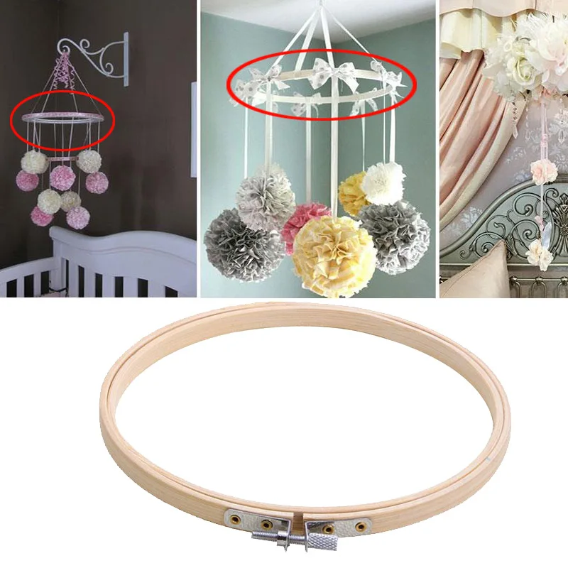 Профессиональные пяльцы для вышивания 15 см вышивка крестиком DIY товары для дома швейный художественный круг кольцо светло-желтый бамбуковый сплав обучающее ремесло
