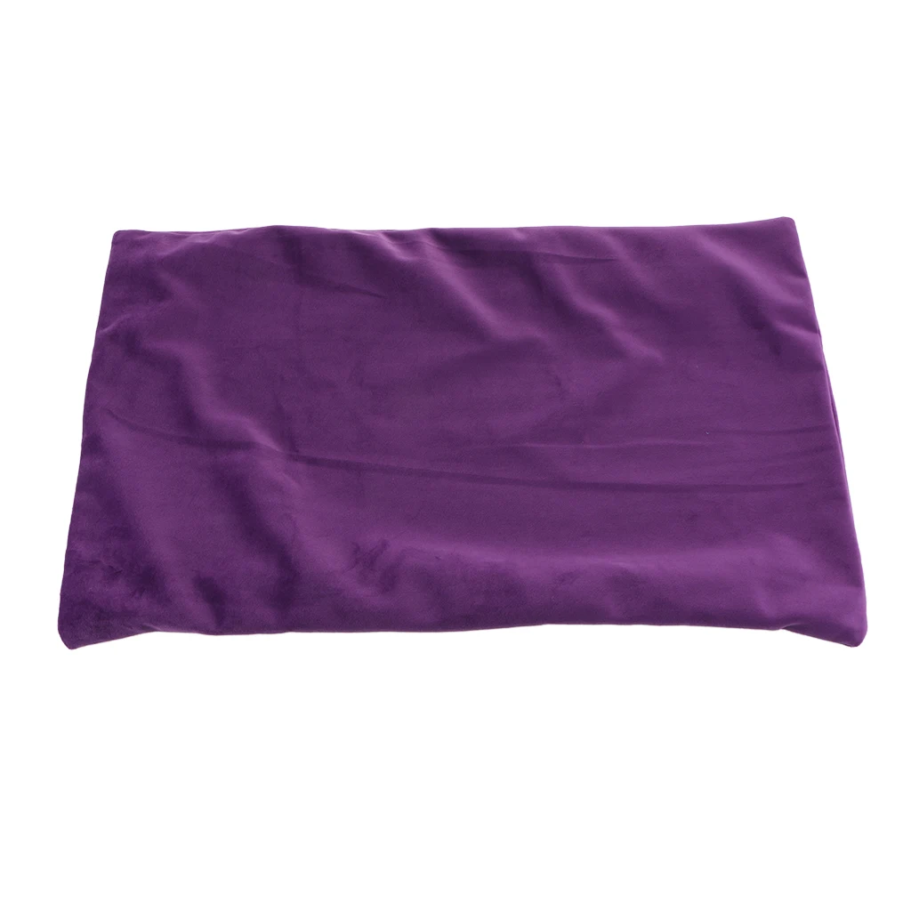 Soft Velvet Solid Color Throw Pillow Covers Cushion Case Dark Purple Warm Pillowcase Rectangle Pillow Cases Standard