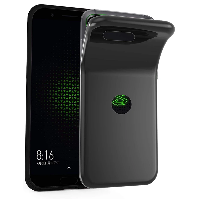 

Matte Soft Cases For Xiaomi Black Shark Case Soft TPU Silicone Back Case Matte Black Cover Case For Mi BlackShark 2 Pro Helo