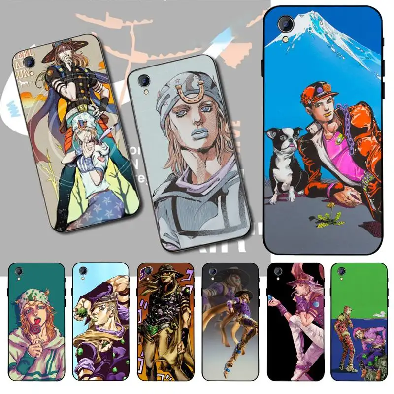 Черный мягкий чехол для телефона из ТПУ PENGHUWAN Gyro Zeppeli Jojo Steel Ball Run Vivo Y91c Y17 Y51 Y67 Y55 Y93