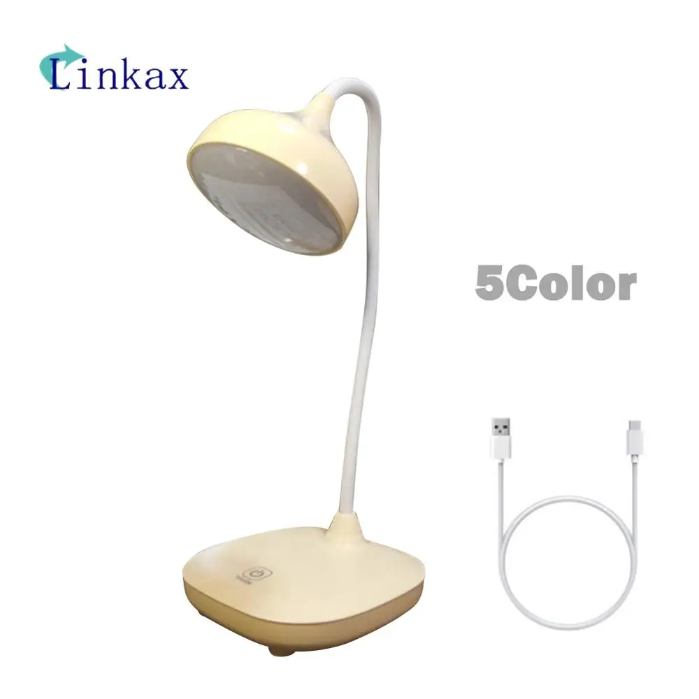 Usb Rechargeable Led Desks Table Lamp Adjustable Intensity Reading Light To E1R4