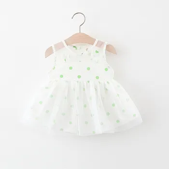 

Baby Girls Small Ears Veil Dress Summer 2020