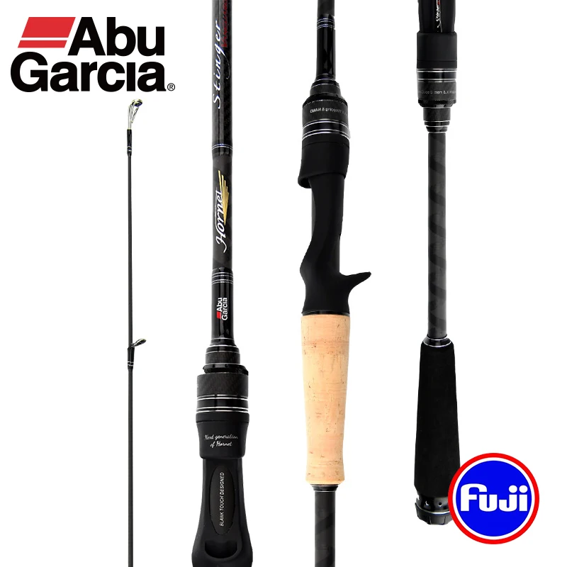 Abu Garcia Hornet Stinger Vanguard Carbon Fishing Rod 1.98-2.43m FUJI Guide  Rings Reel Seat M/ML Power Fast Spinning Casting Rod