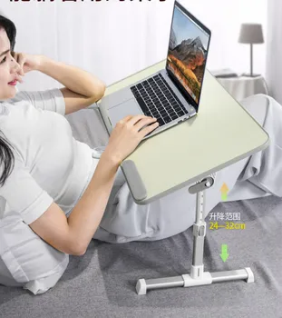 

Laptop desk bed dormitory dormitories lifting bracket home simple learning writing desk folding multifunctional lazy small desk