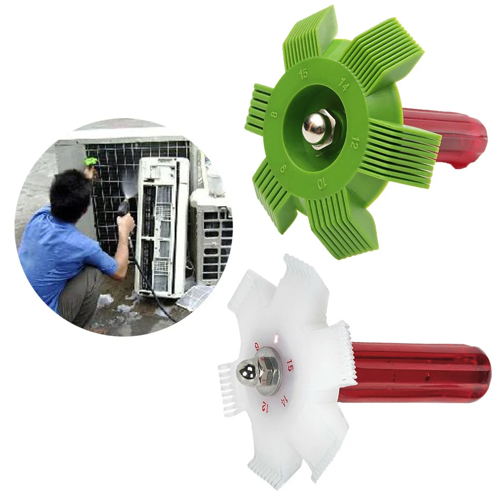 

1 Set Universal Car A/C Radiator Condenser Evaporator Fin Straightener Coil Comb Plastic Auto Cooling System Repair Tools