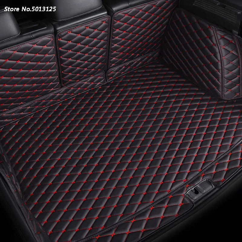 

Car All inclusive Rear Trunk Mat For Ford All Models focus kuga ecosport explorer mondeo fiesta Boot Liner Tray Car Rear Trunk