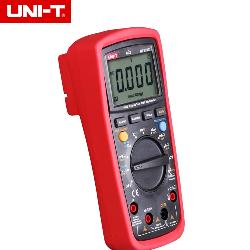 Цифровой измеритель напряжения UT139C цифровой ЖК дисплей|uni-t ut139c|digital multimeter lcrelectrical