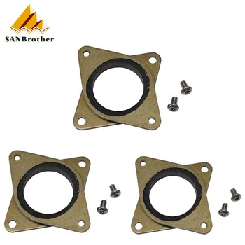 

NEMA 17 Stepper Steel and Rubber Vibration Dampers with M3 Screw -CNC for 3D Printer Creality CR-10, CR-10S, Ender3 Upgraded