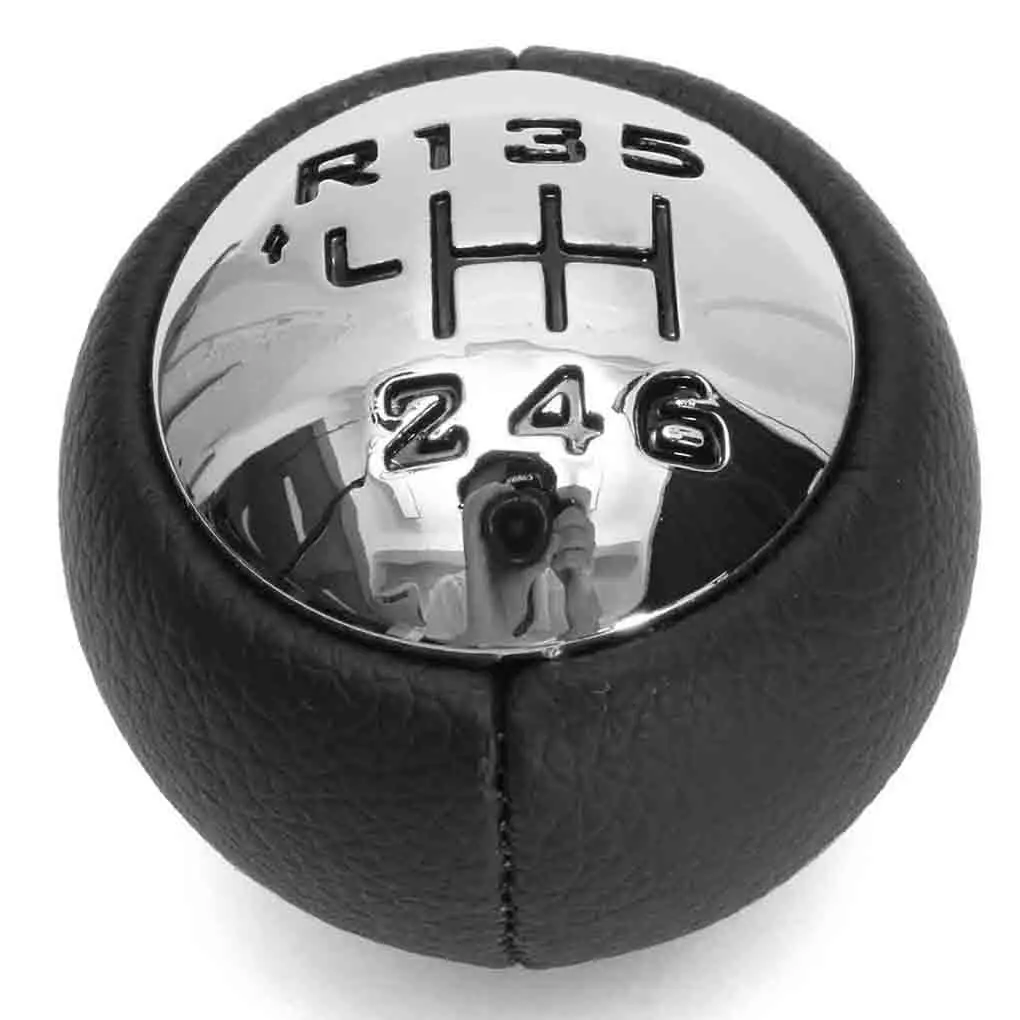 6 Speed Gearshift Knob Replacement for Peugeot 307 308 3008 407 5008