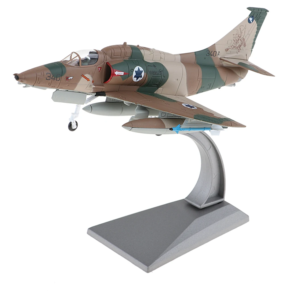 1:72 Diecast Alloy Aviation American A-4 Skyhawk Airplane Fighter Model
