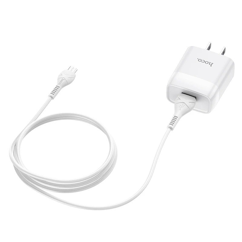 HOCO C72 20 шт./лот 5 в 2.1A USB зарядное устройство для iPhone 11 Xs Max US Plug настенное зарядное устройство адаптер для samsung Xiaomi huawei