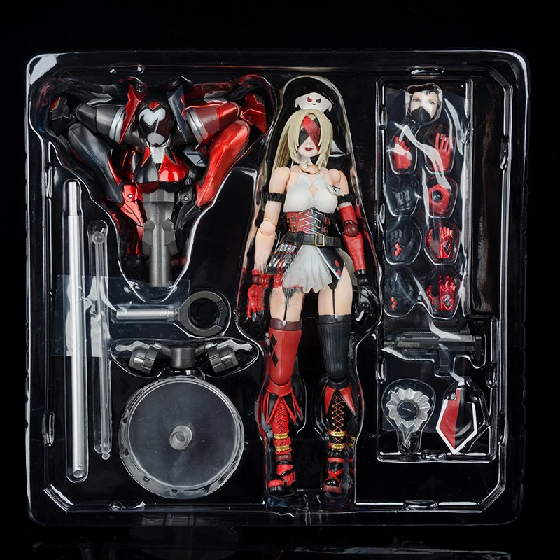 Play Arts Kai DC Harley Quinn модель Tetsuya Nomura подвижные фигурки из ПВХ коллекционная игрушка T30