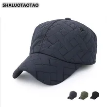 SHALUOTAOTAO Мужская кепка новые Snapback зимние теплые наушники бейсболка s регулируемый размер Мода Досуг Спорт язык шляпа