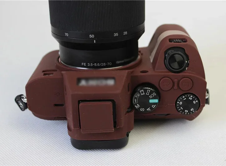 Силиконовый защитный чехол для камеры sony A7II A7R Mark 2 Black a7ii A7RII силиконовый чехол Защитная панель для клавиатуры Чехол