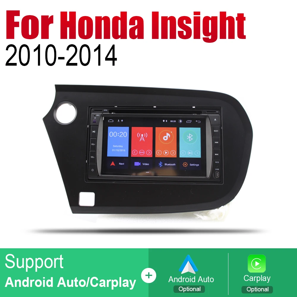 Автомагнитола на Android 2 Din DVD для Honda vision 2010 ~ 2014 автомобильный мультимедийный плеер