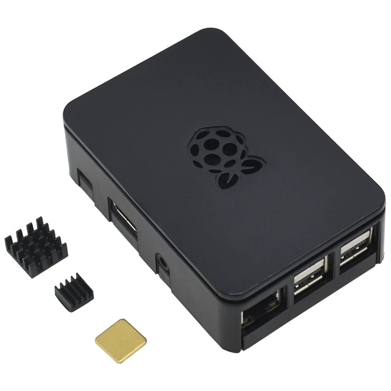 Для Raspberry Pi 3 Model B+(B Plus) четырехъядерный процессор 1,4 ГГц 64 бит процессор Wifi и Bluetooth материнская плата, с V4 чехол