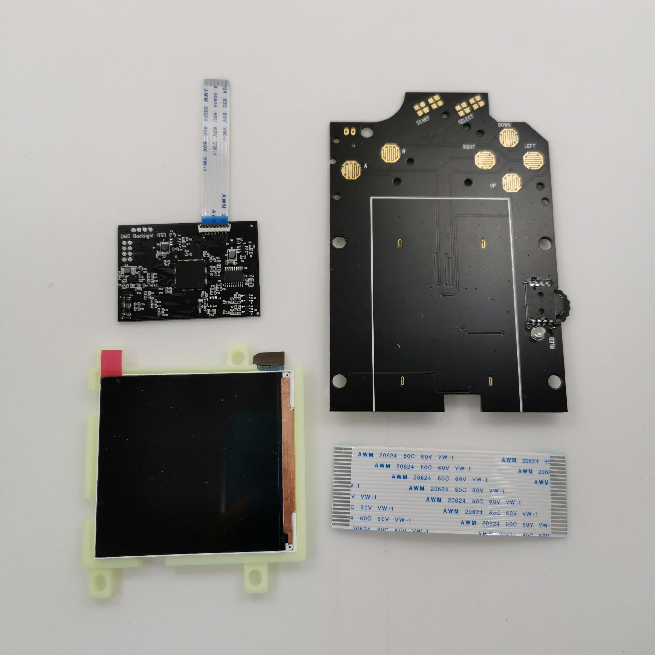 DMG Ʈ ȼ IPS RIPS  LCD ũ ŰƮ, Ӻ GB ֿܼ ֵ Ʈ, OSD ޴ 